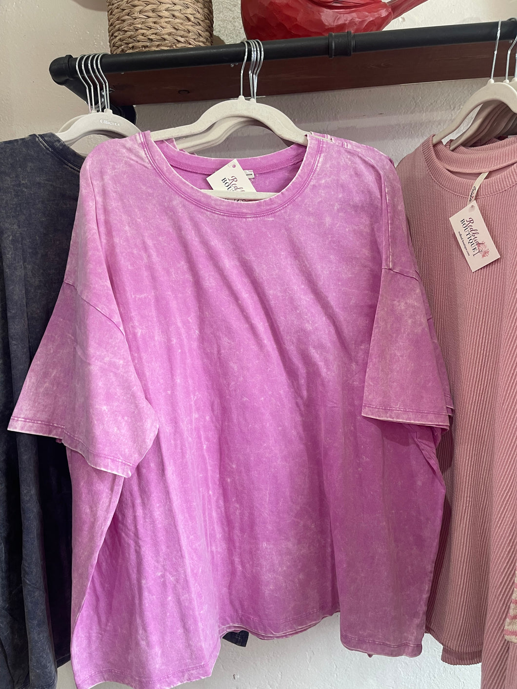 Plus size short sleeve