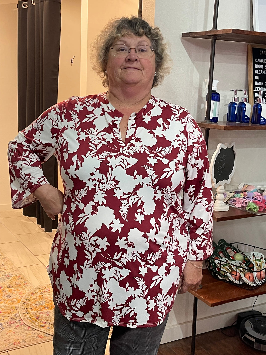 Plus size long sleeve