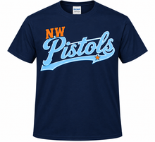 Load image into Gallery viewer, Cotton NW Pistols Script
