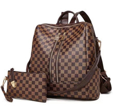 Load image into Gallery viewer, LV inspired backpack

