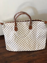 Load image into Gallery viewer, LV inspired duffle baga
