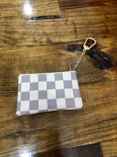 Load image into Gallery viewer, LV inspired keychain pouch

